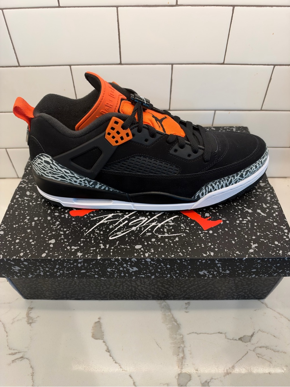 Nike Jordan Spizike Low Black Safari. Size 12 men’s. New with tags. Authentic.